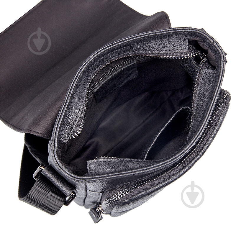 Сумка чоловіча для документів Tiding Bag 9811A чорний - фото 3