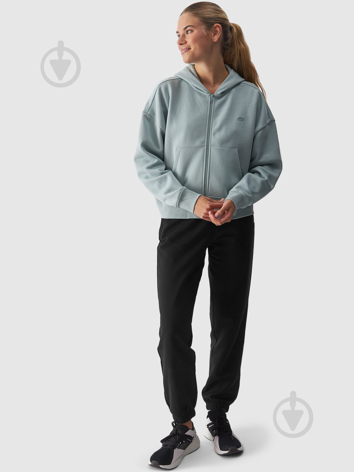 Джемпер 4F SWEATSHIRT F1306 4FWAW24TSWSF1306-47S р.M блакитний - фото 5