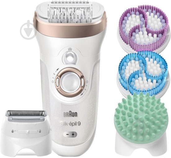 Эпилятор Braun Silk-epil 9 9-961V Gift Edition - фото 2 Эпилятор Braun Silk-epil 9 9-961V Gift Edition - фото 2