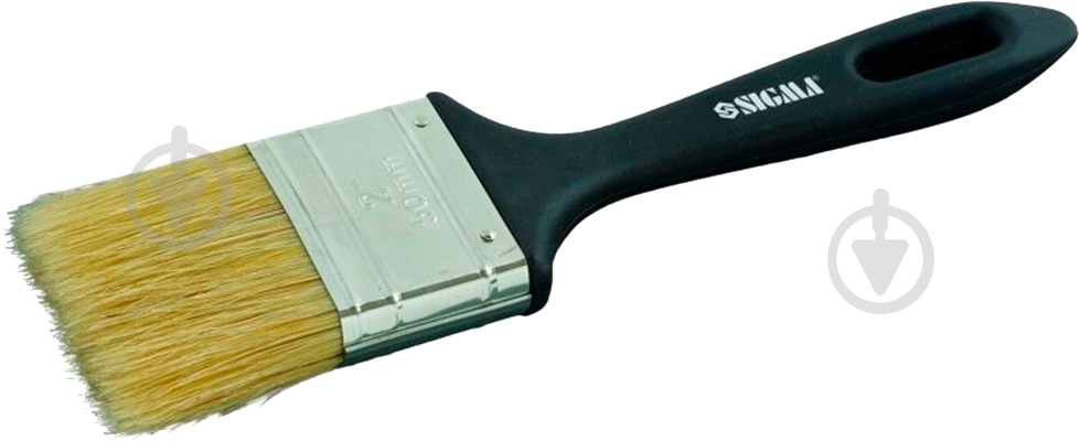 Кисть флейцевая Sigma оптима 8301551 2.5"см 63 мм - фото 1 Кисть флейцевая Sigma оптима 8301551 2.5"см 63 мм - фото 1