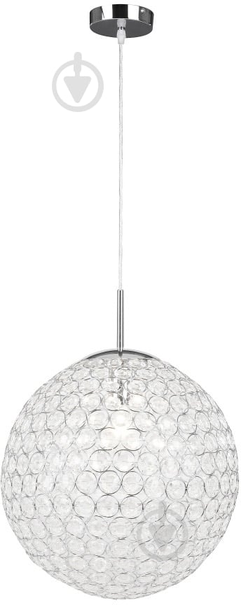 Подвес Globo Konda 1x60 Вт E27 хром 16005 - фото 1