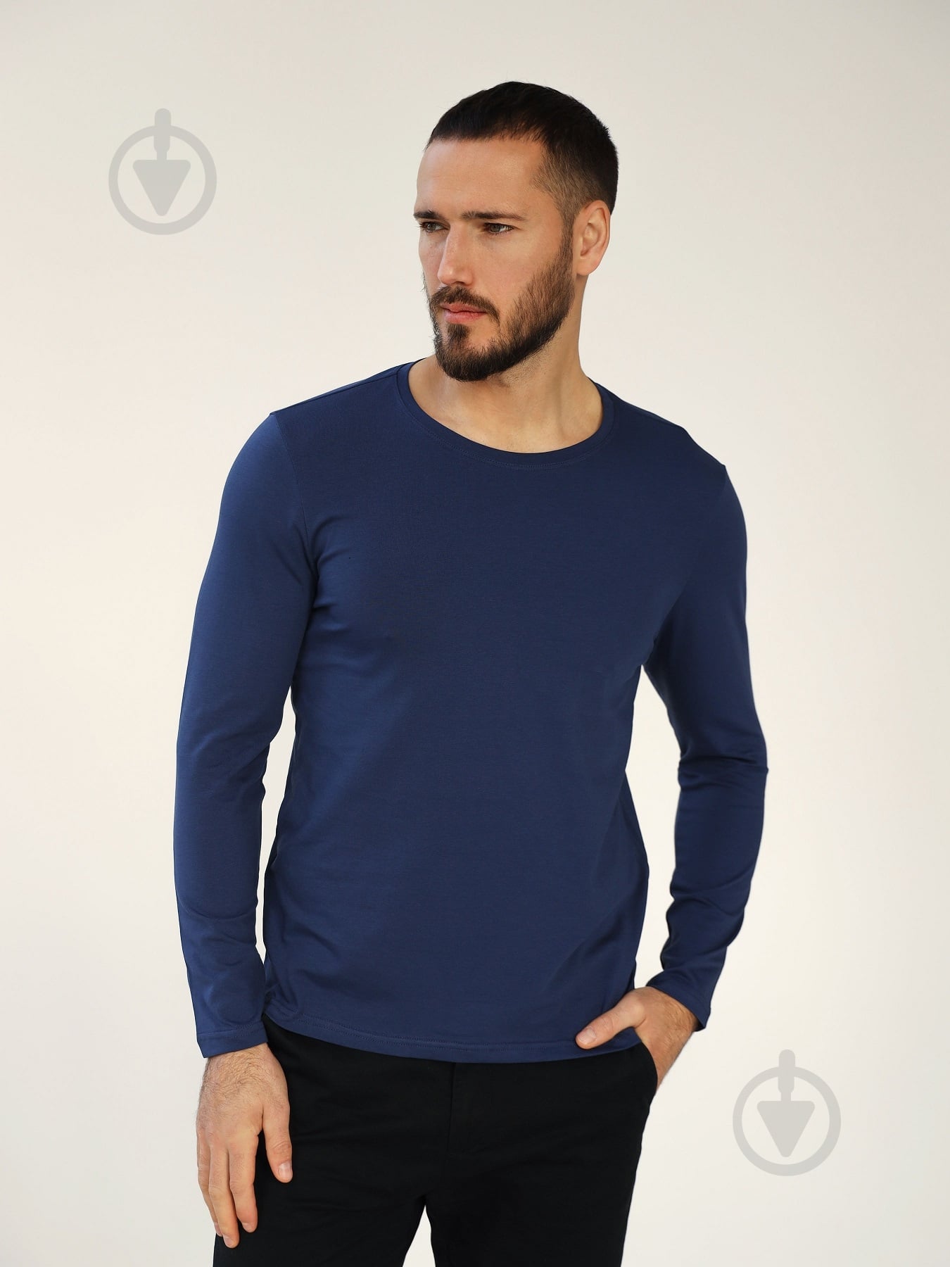 Лонгслив German Volf 23116 р.S синий - фото 1