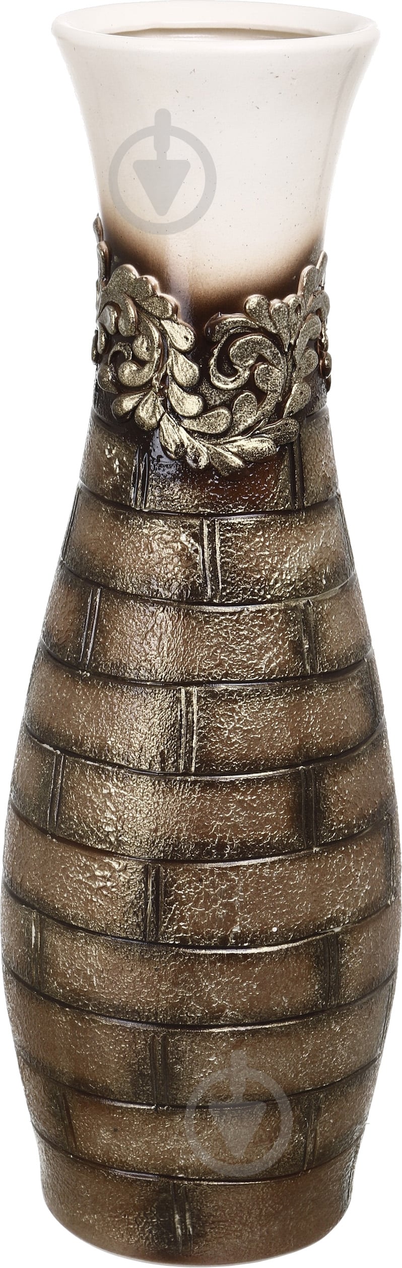 Ваза керамическая Лора 70 см в ассортименте - фото 1