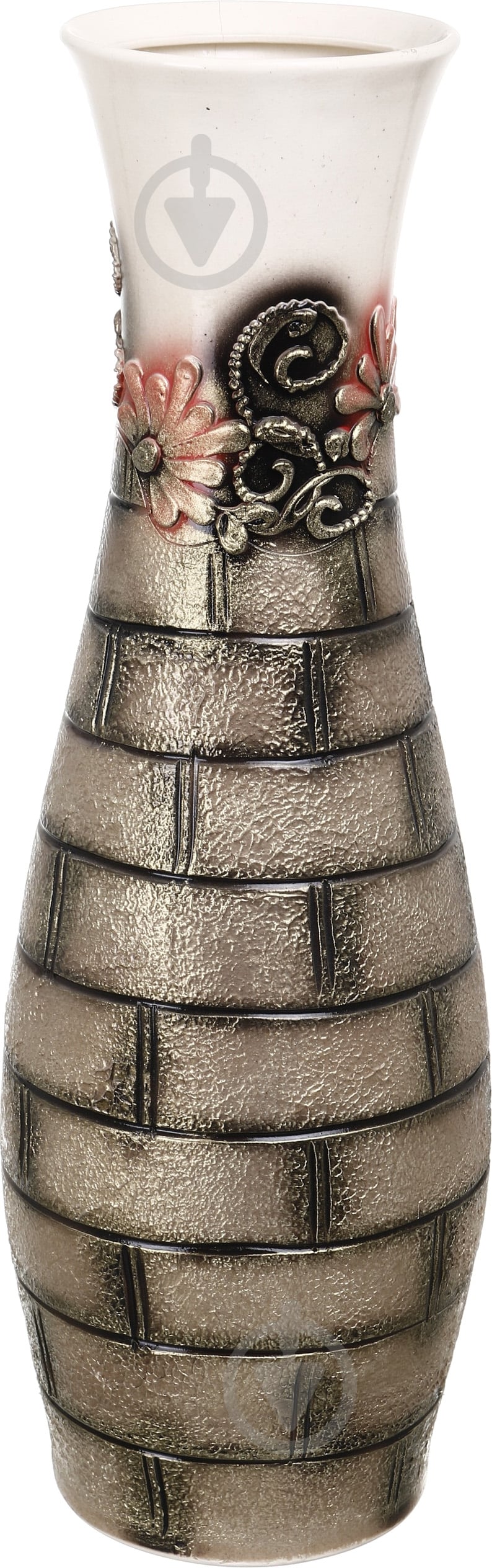 Ваза керамическая Лора 70 см в ассортименте - фото 2