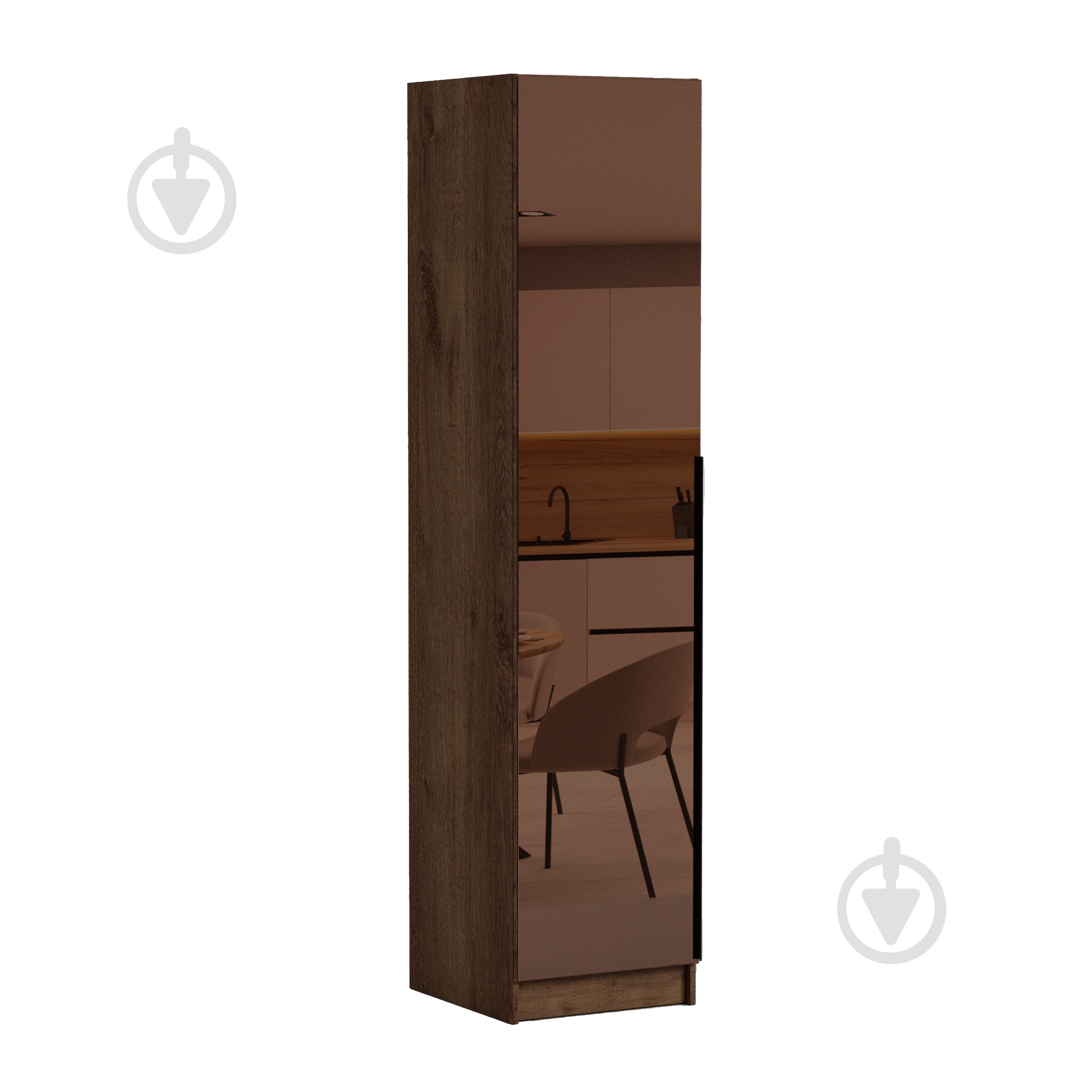 Пенал Luxe Studio Noir №1 2200х400х583 мм дуб (МЛ000139341D) - фото 1 Пенал Luxe Studio Noir №1 2200х400х583 мм дуб (МЛ000139341D) - фото 1