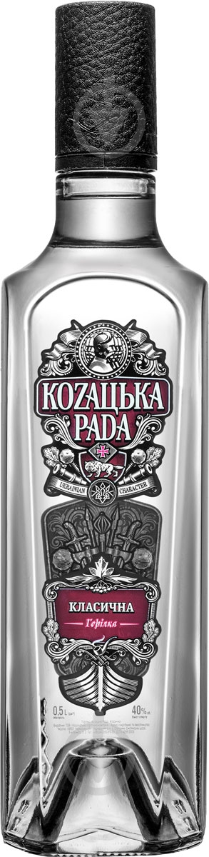 Водка Козацька рада Классическая 0,5 л - фото 1 Водка Козацька рада Классическая 0,5 л - фото 1