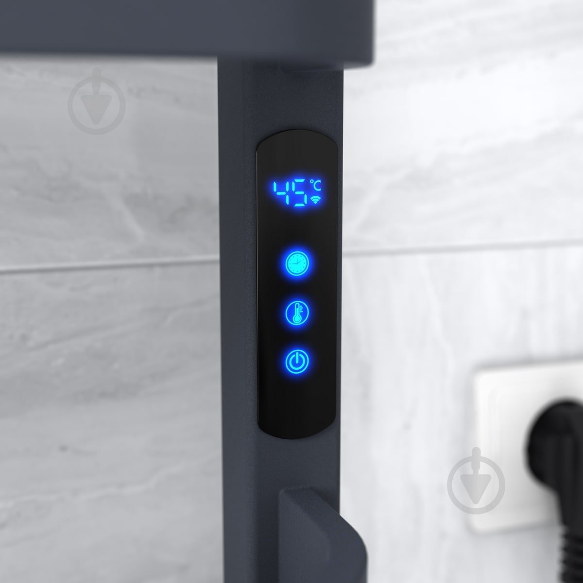 Рушникосушарка електрична Rhein Texas S12 500 х 1000 E L Graphite 300W Wi-Fi - фото 5