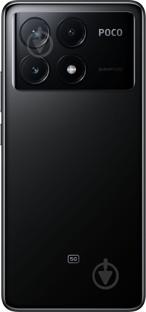 ᐉ Смартфон POCO X6 Pro 5G 8/256GB black (1020837) • Краща ціна в