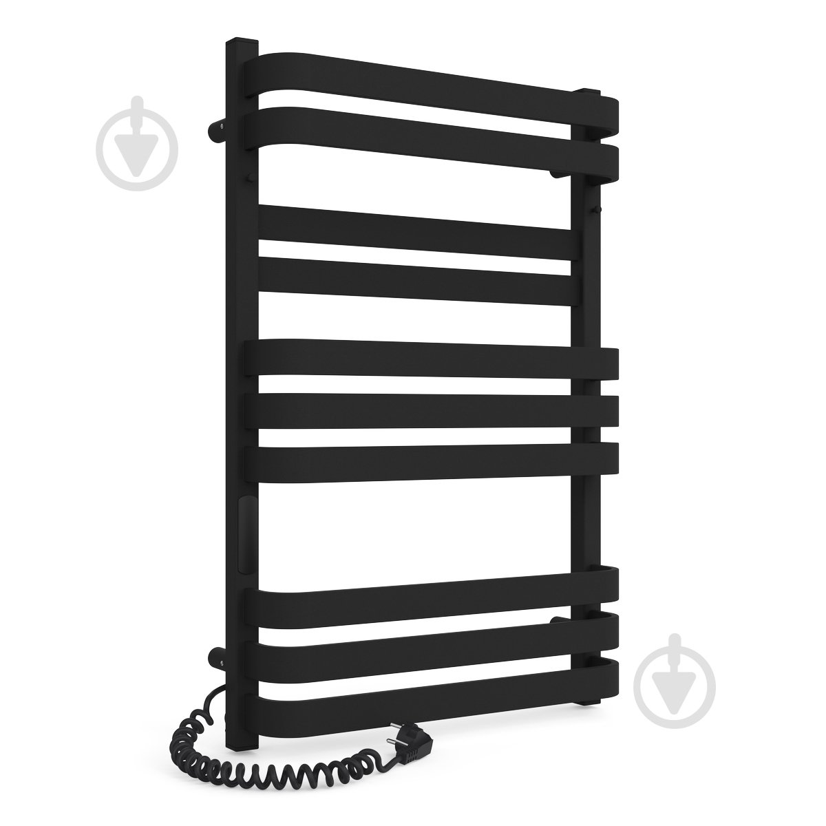 Рушникосушарка електрична Rhein Texas S10 500 х 800 E L PE/MAT RAL9005 250W Wi-Fi - фото 1