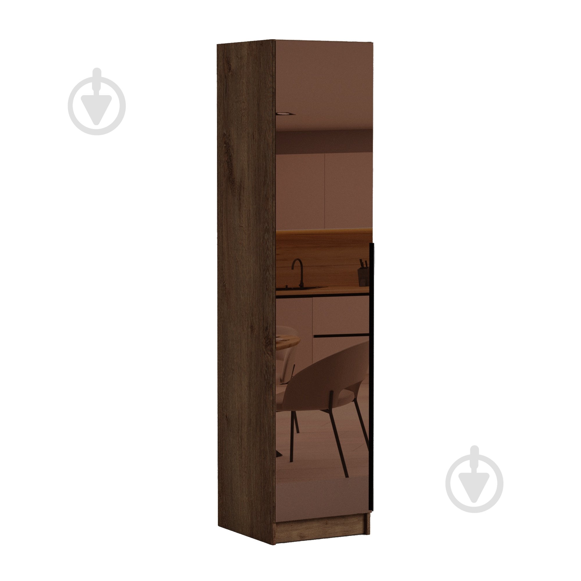 Пенал Luxe Studio Noir №2 2200х400х583 мм дуб (МЛ000139347D) - фото 1 Пенал Luxe Studio Noir №2 2200х400х583 мм дуб (МЛ000139347D) - фото 1