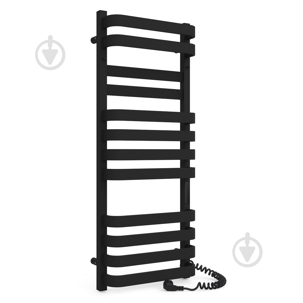 Рушникосушарка електрична Rhein Texas S12 370 х 1000 E R PE/MAT RAL9005 200W Wi-Fi - фото 1