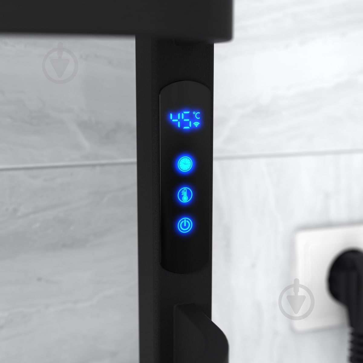 Рушникосушарка електрична Rhein Texas S12 500 х 1000 E L PE/MAT RAL9005 300W Wi-Fi - фото 5
