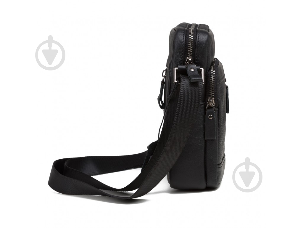 Сумка мужская через плечо Tiding Bag 8028A черный - фото 3 Сумка мужская через плечо Tiding Bag 8028A черный - фото 3