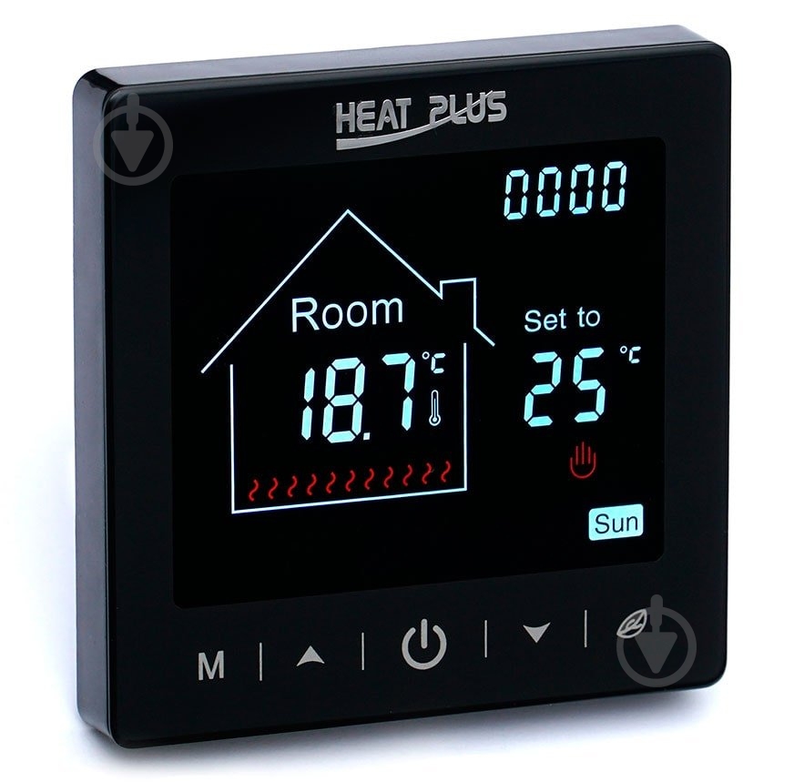 Терморегулятор Heat Plus M2-1.716 B WI-FI - фото 1 Терморегулятор Heat Plus M2-1.716 B WI-FI - фото 1