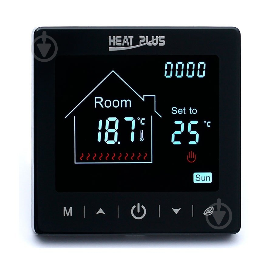 Терморегулятор Heat Plus M2-1.716 B WI-FI - фото 4 Терморегулятор Heat Plus M2-1.716 B WI-FI - фото 4