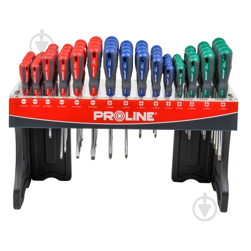 Набор отверток Proline 68 шт. 10211 - фото 1 Набор отверток Proline 68 шт. 10211 - фото 1