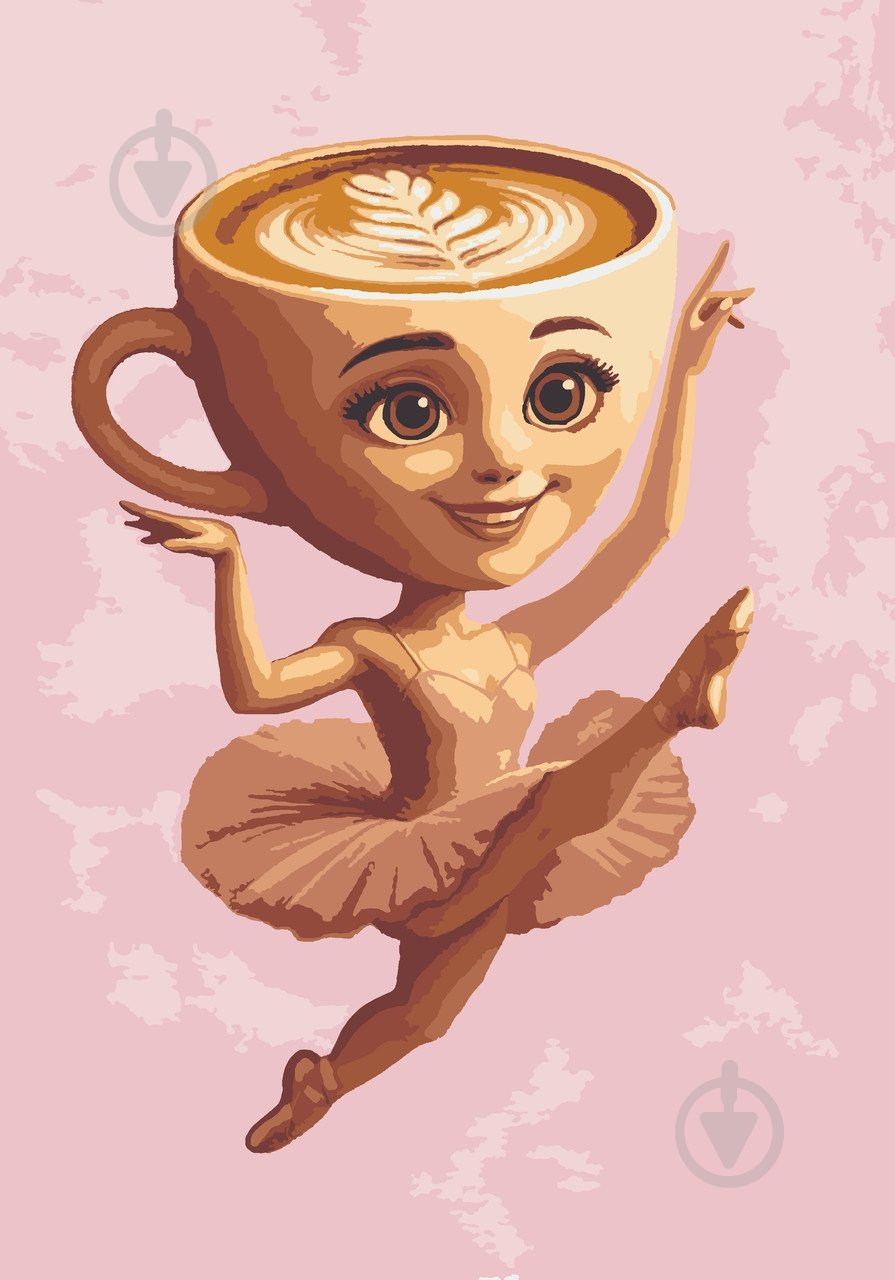 Набор для росписи по номерам Riviera Blanca Балерина Капучина 28x40 см RB-1174 - фото 1 Набор для росписи по номерам Riviera Blanca Балерина Капучина 28x40 см RB-1174 - фото 1