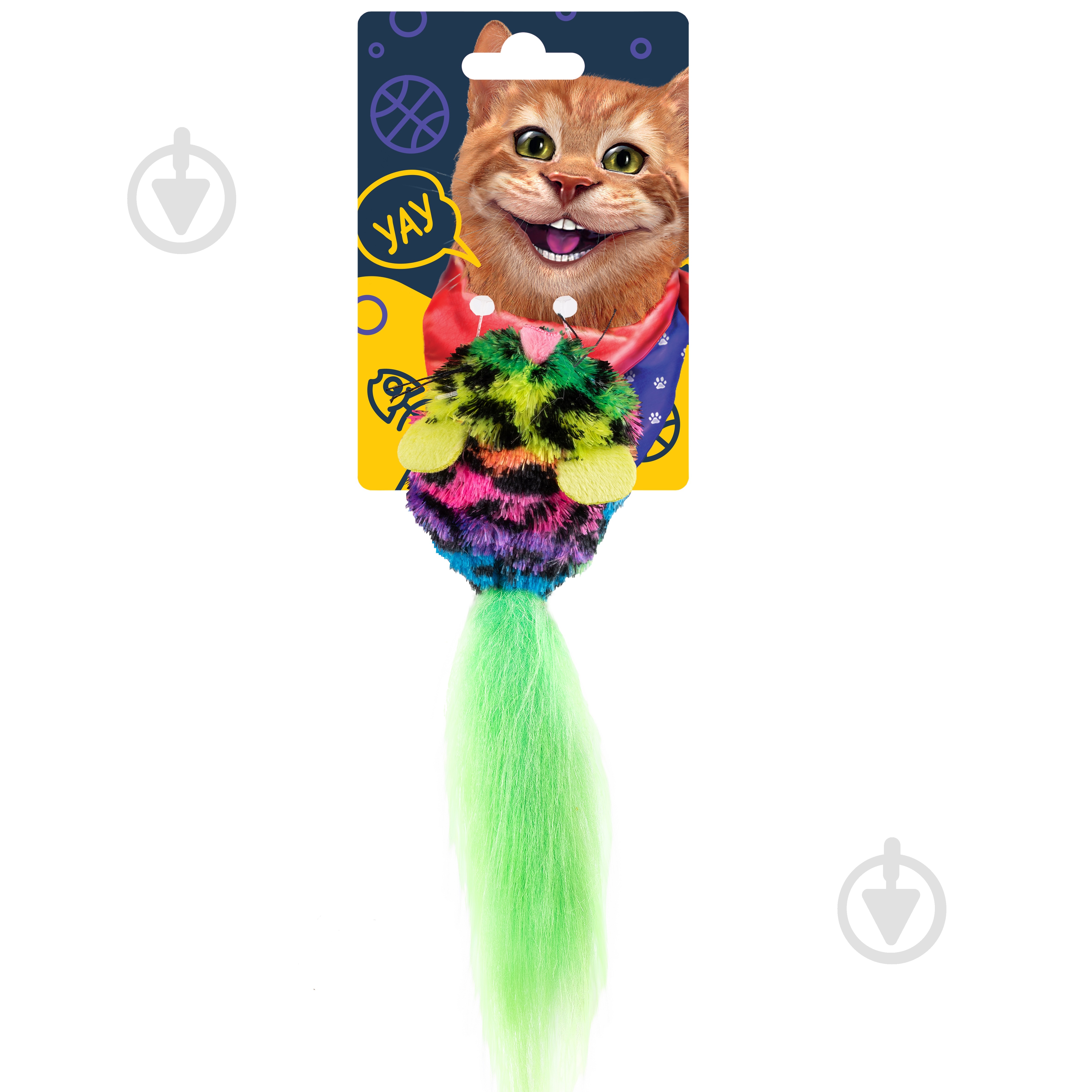 Игрушка для котов DGT-PETS Шарик-мышь в ассортименте (CAT4) - фото 1 Игрушка для котов DGT-PETS Шарик-мышь в ассортименте (CAT4) - фото 1