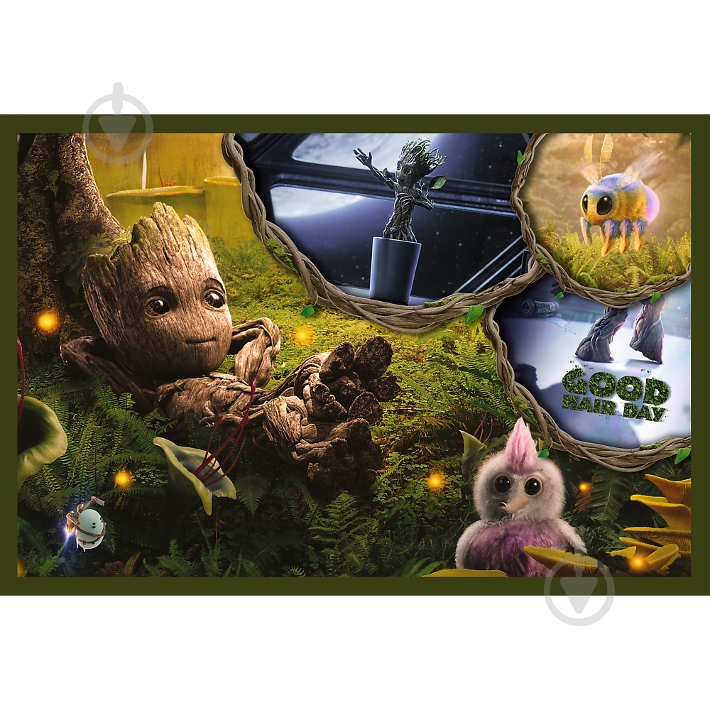 Пазл Trefl (2х200 элм.) - "Грут"/Марвел/Trefl 13315 - фото 4