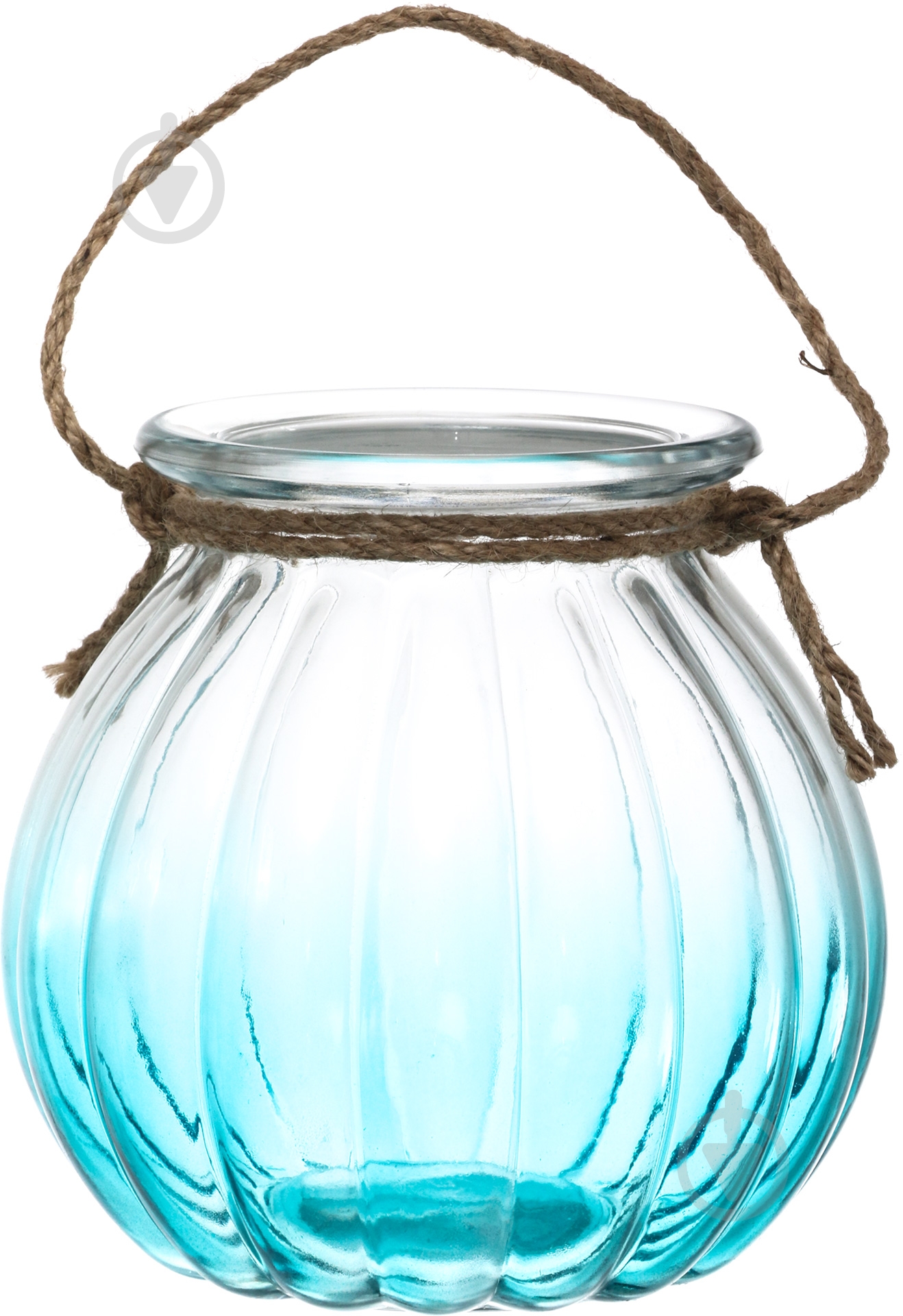 Подсвечник Фонарь бирюзовый - фото 1 Подсвечник Фонарь бирюзовый - фото 1