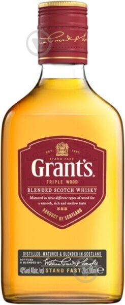 Виски Grants Triplewood Blended 0,05 л - фото 1