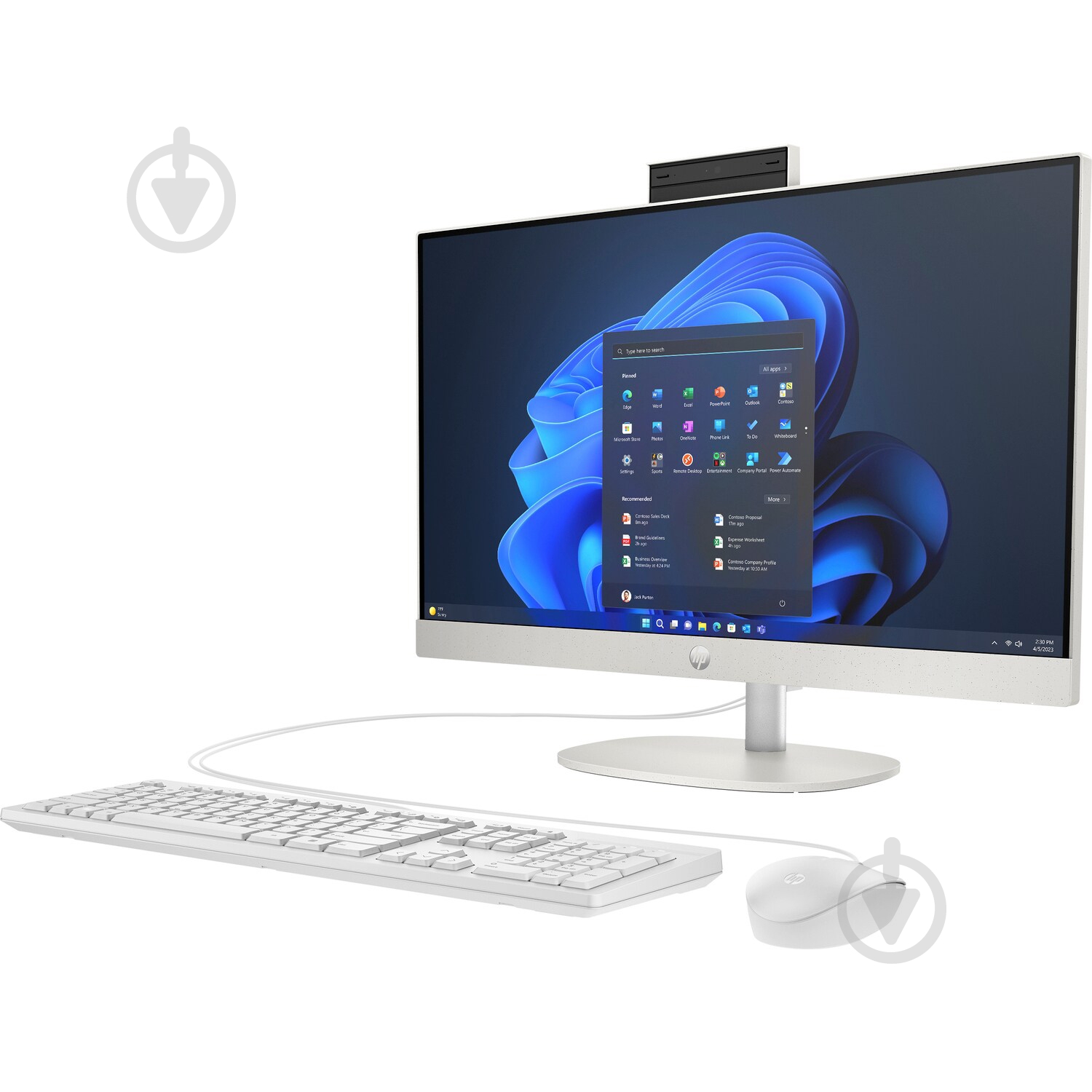 Моноблок HP ProOne 240 G10 23,8 (884Q3EA) white - фото 3