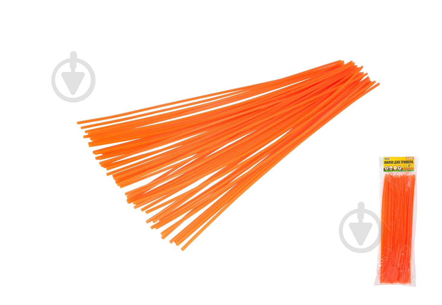 Жилка для триммера MasterTool 2,4 мм 30 см 50 шт. (19-1015) - фото 2
