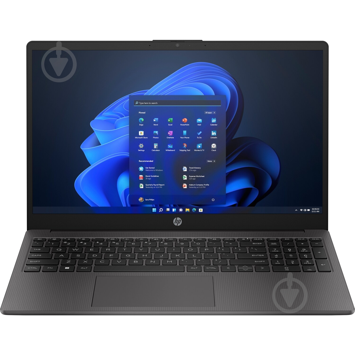 Ноутбук HP 250 G10 15,6" (8A5C9EA) dark ash silver - фото 1 Ноутбук HP 250 G10 15,6" (8A5C9EA) dark ash silver - фото 1