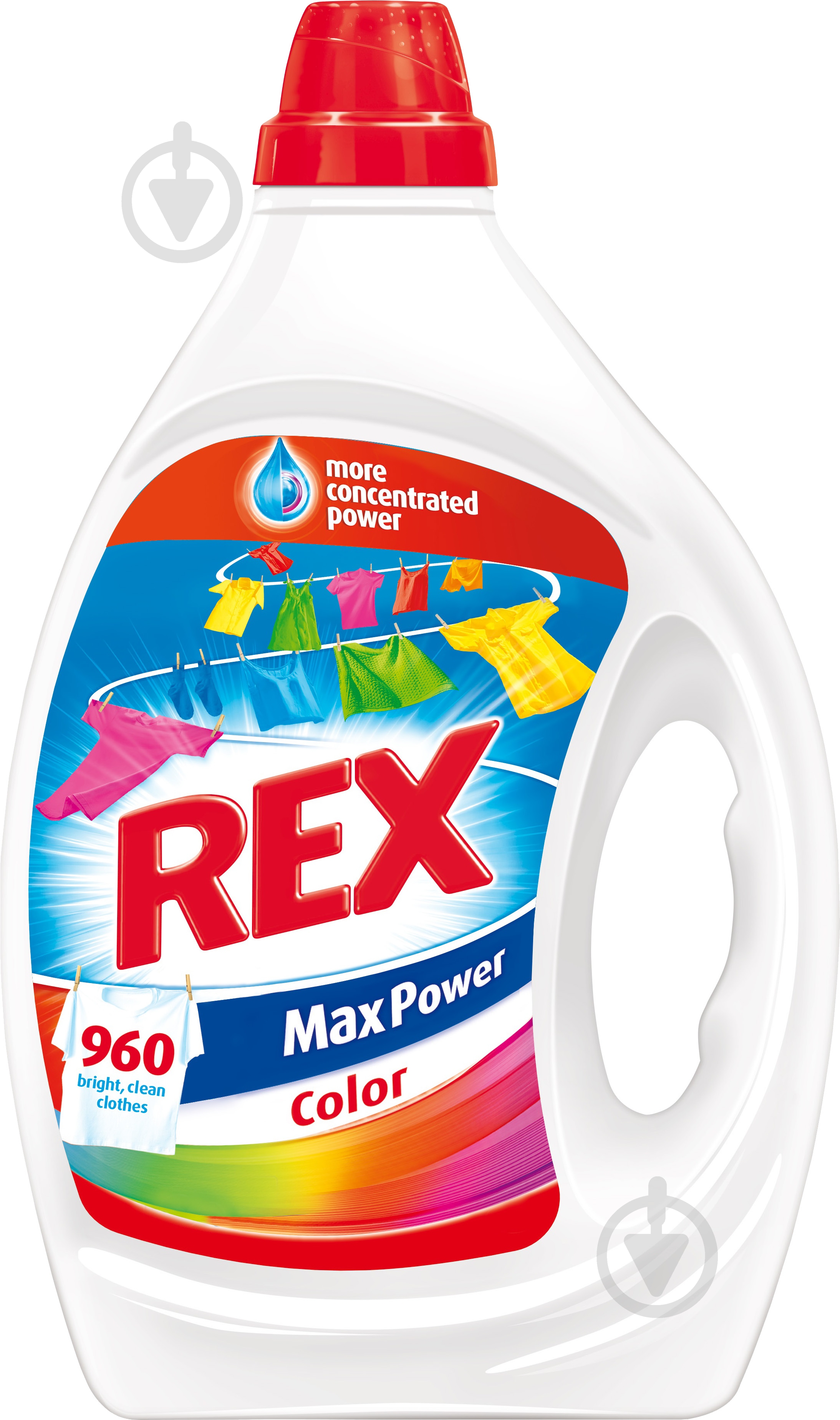 Гель для машинной и ручной стирки REX Color 2 л - фото 1 Гель для машинной и ручной стирки REX Color 2 л - фото 1