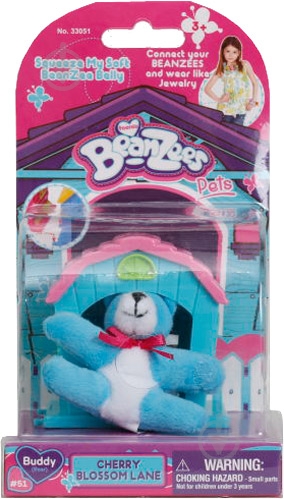 Игровой набор BeanZees с домиком Серия 5 5 см разноцветный 33051 - фото 1