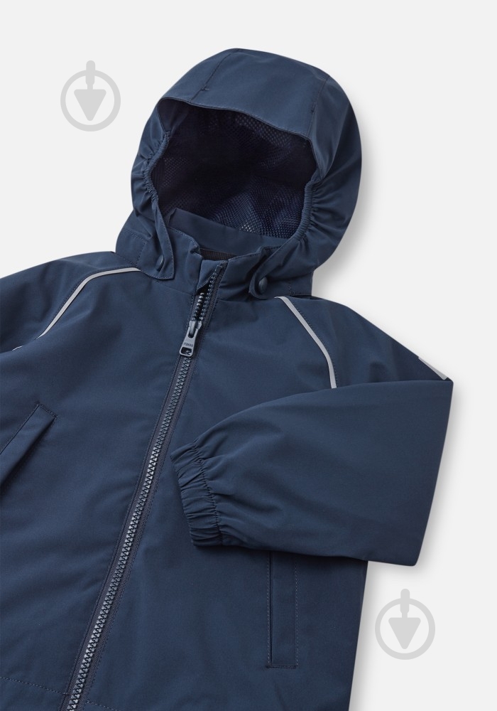 Куртка Reima Reimatec Hede р.80 темно-синий 5100168A-6980 - фото 4