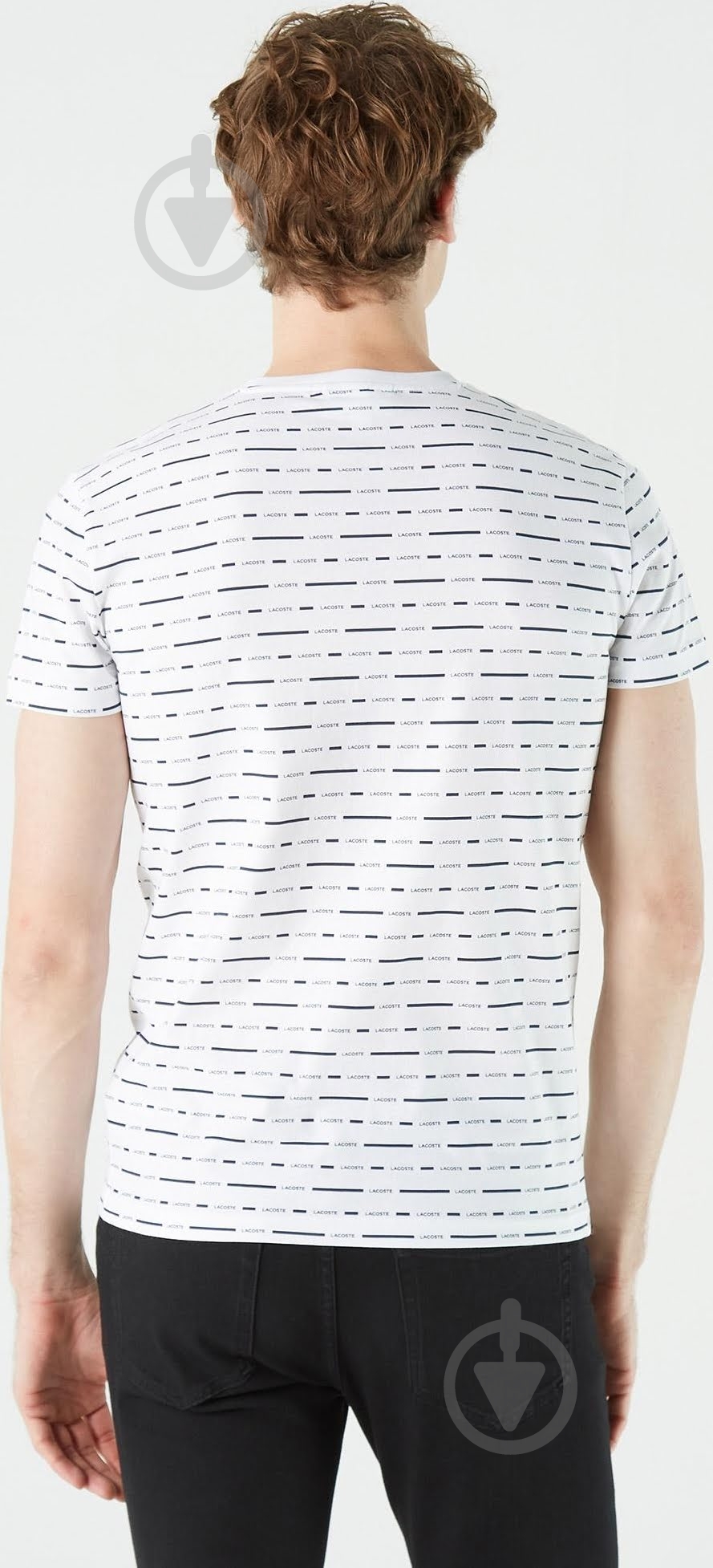 Футболка Lacoste TH0219-19B р.р.2 белый - фото 2