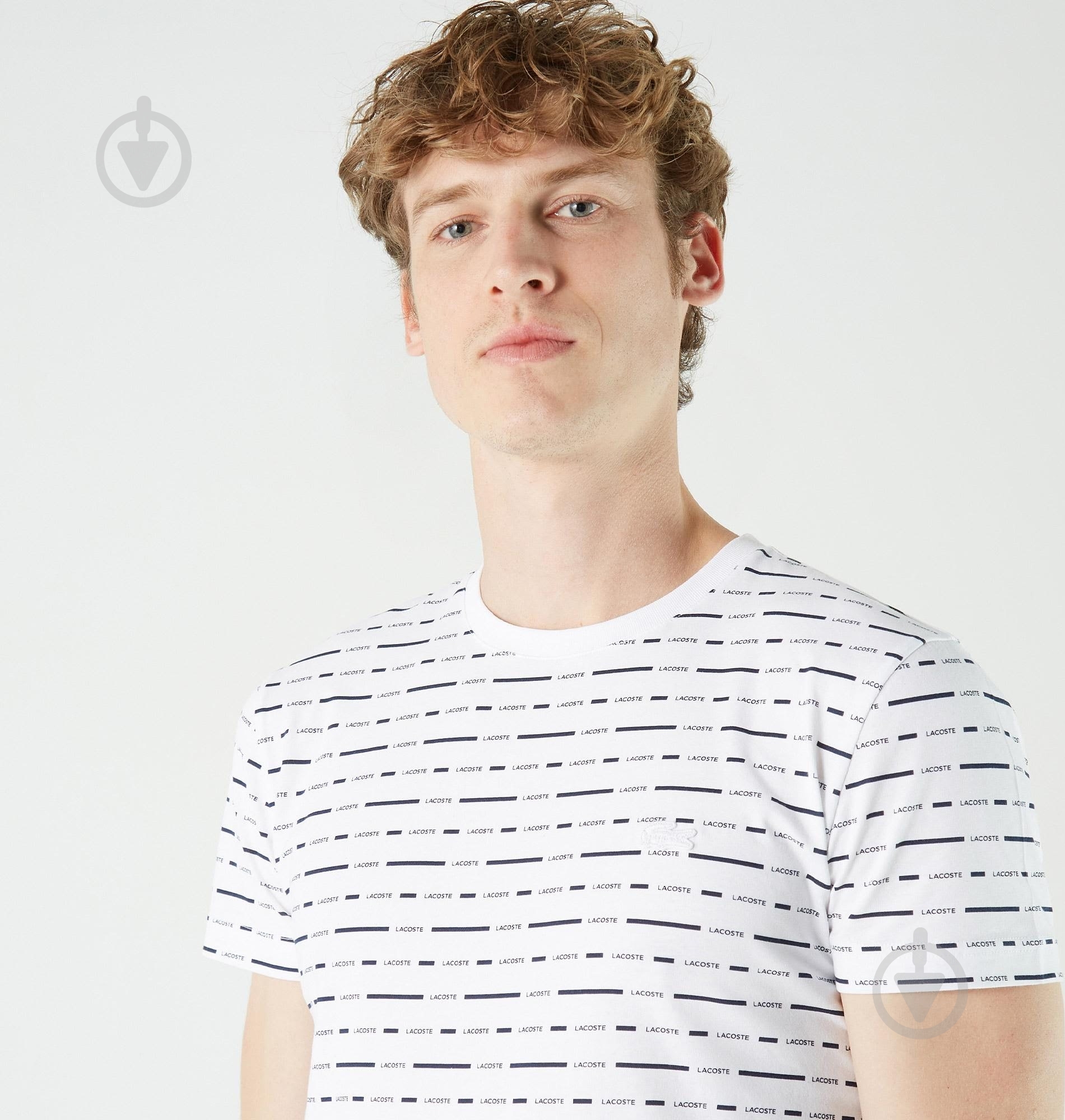 Футболка Lacoste TH0219-19B р.р.2 белый - фото 4