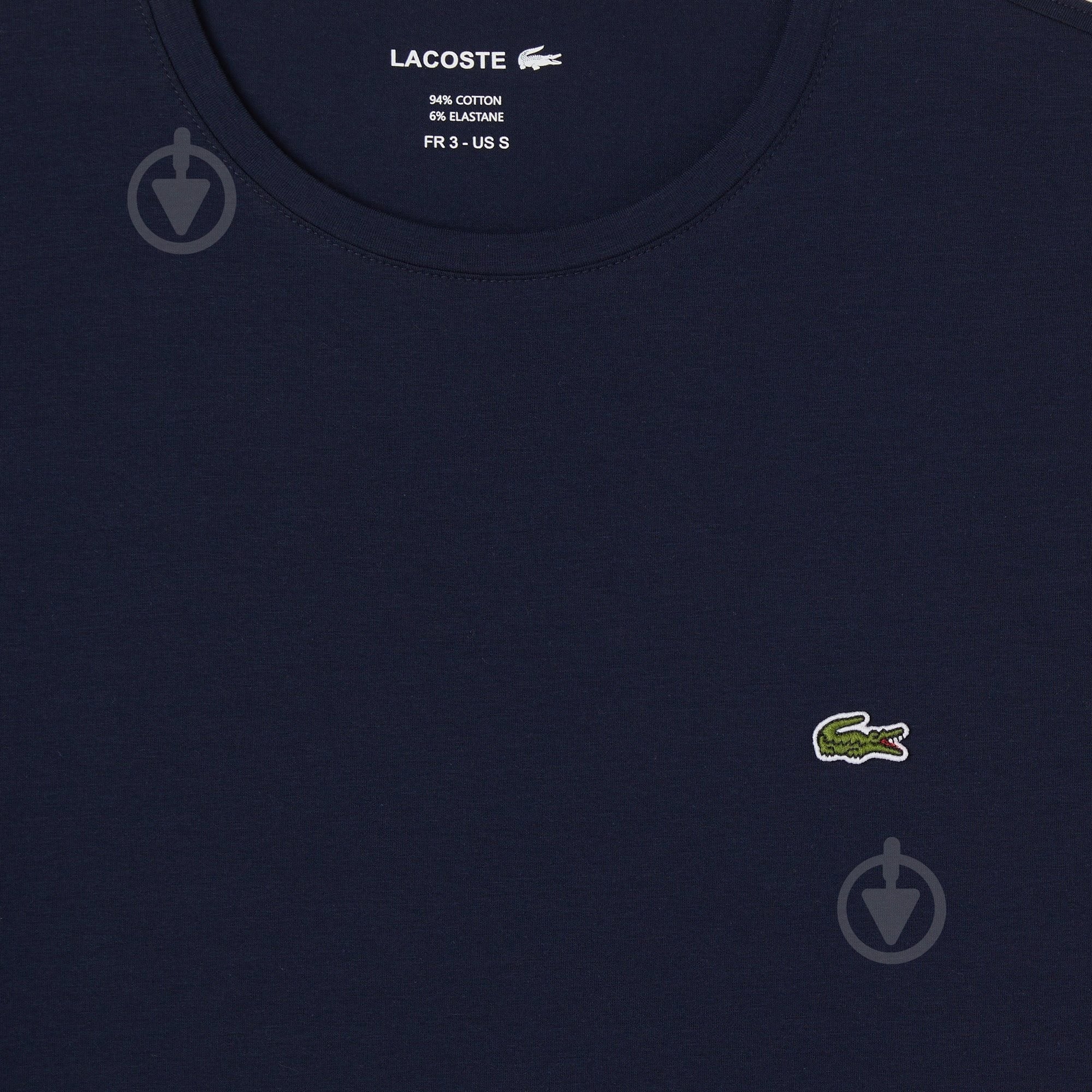 Футболка Lacoste TH0998-166 р.р.2 синий - фото 4