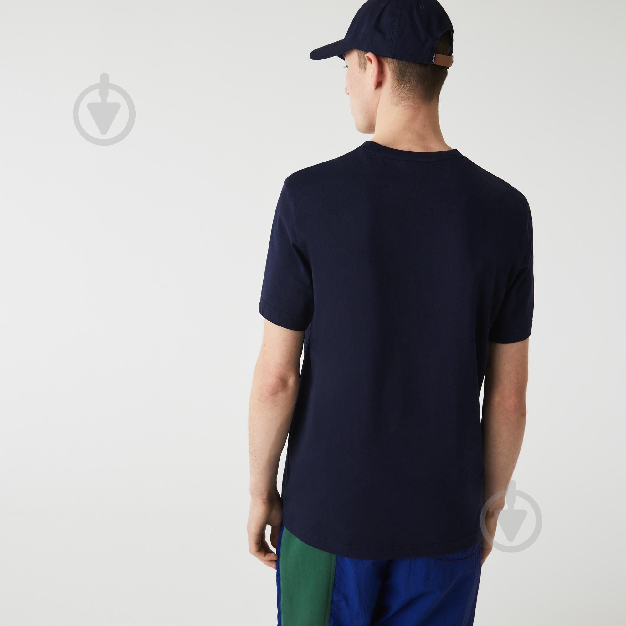 Футболка Lacoste TH1211-166 р.р.2 синий - фото 3