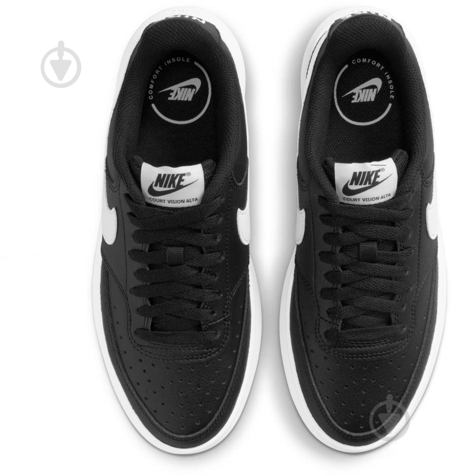 Кроссовки женские демисезонные Nike Court Vision Alta DM0113-002 р.35,5 черные - фото 6