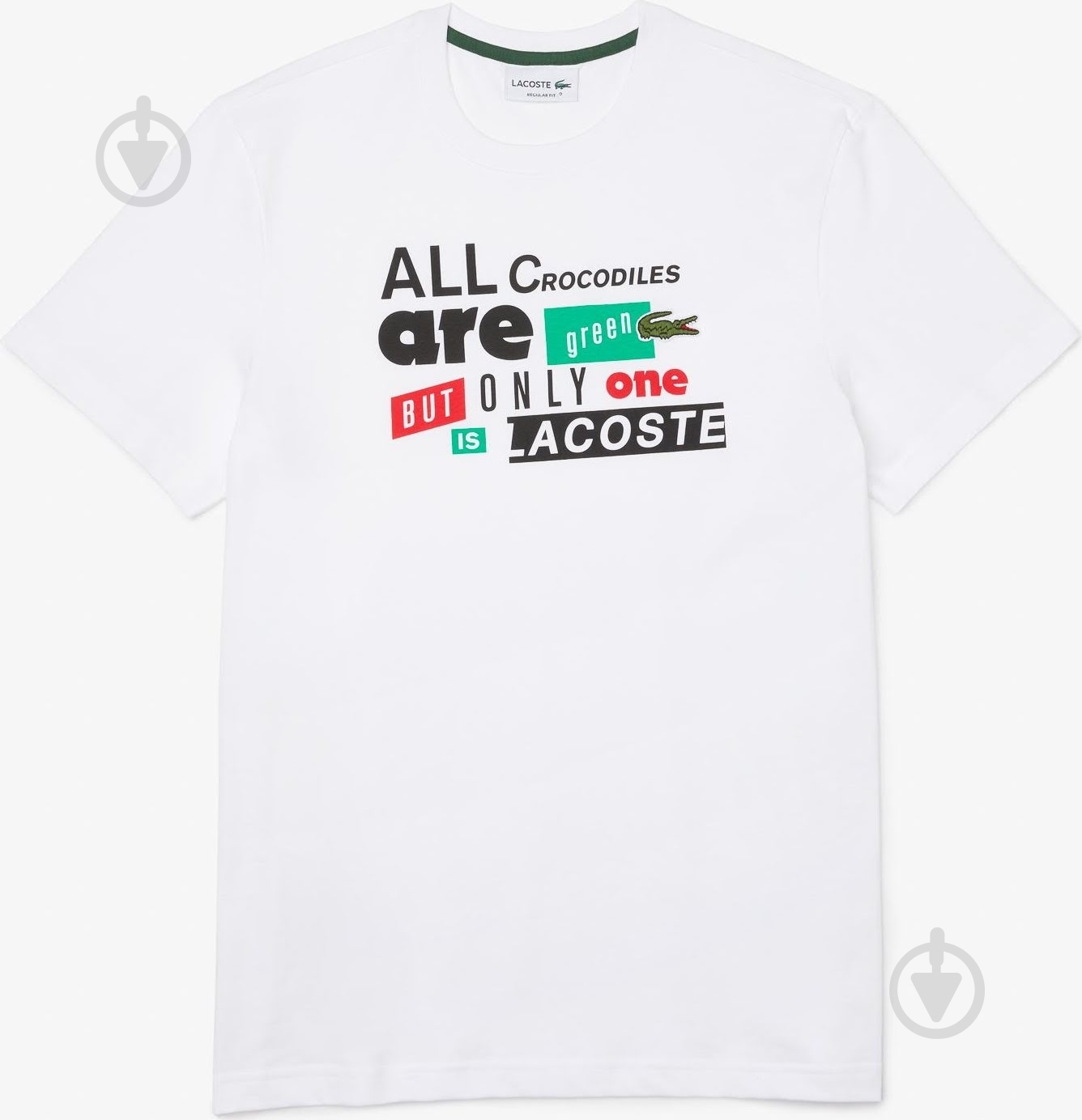 Футболка Lacoste TH1211-001 р.р.2 белый - фото 4