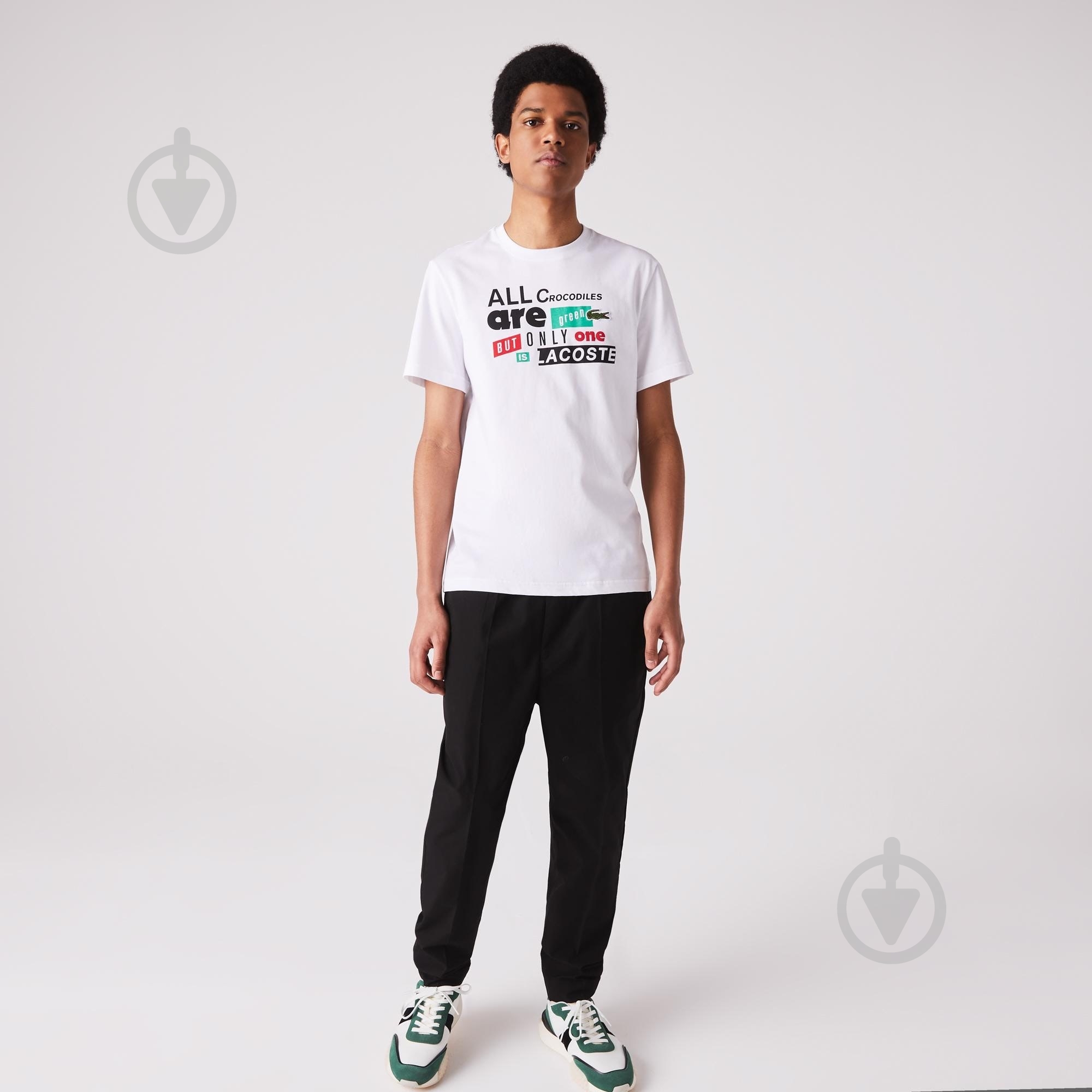 Футболка Lacoste TH1211-001 р.р.2 белый - фото 6
