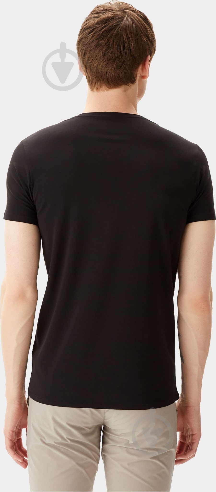 Футболка Lacoste TH0999-031 р.р.2 черный - фото 2
