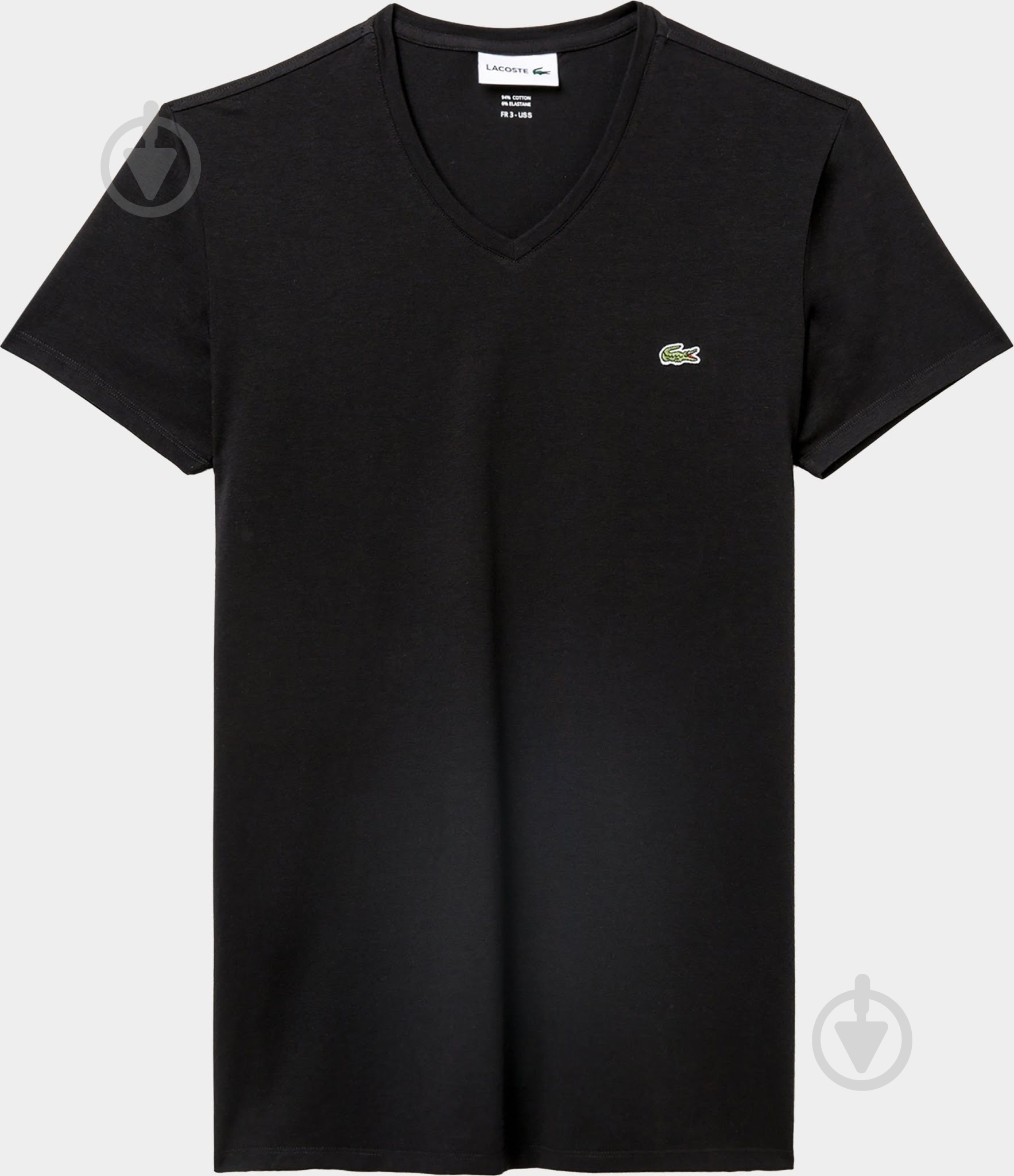 Футболка Lacoste TH0999-031 р.р.2 черный - фото 4