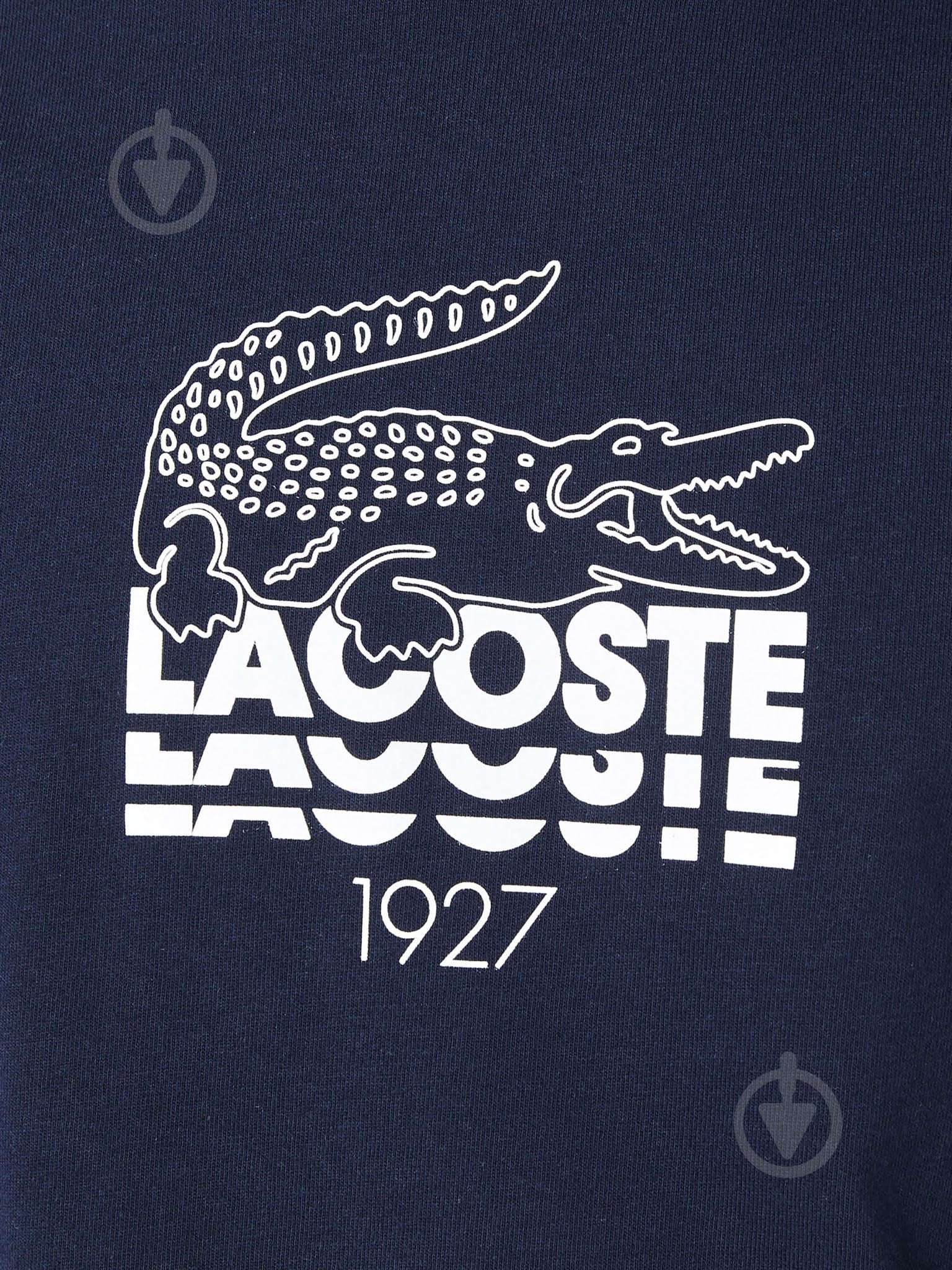 Футболка Lacoste TH1228-166 р.р.2 синий - фото 4