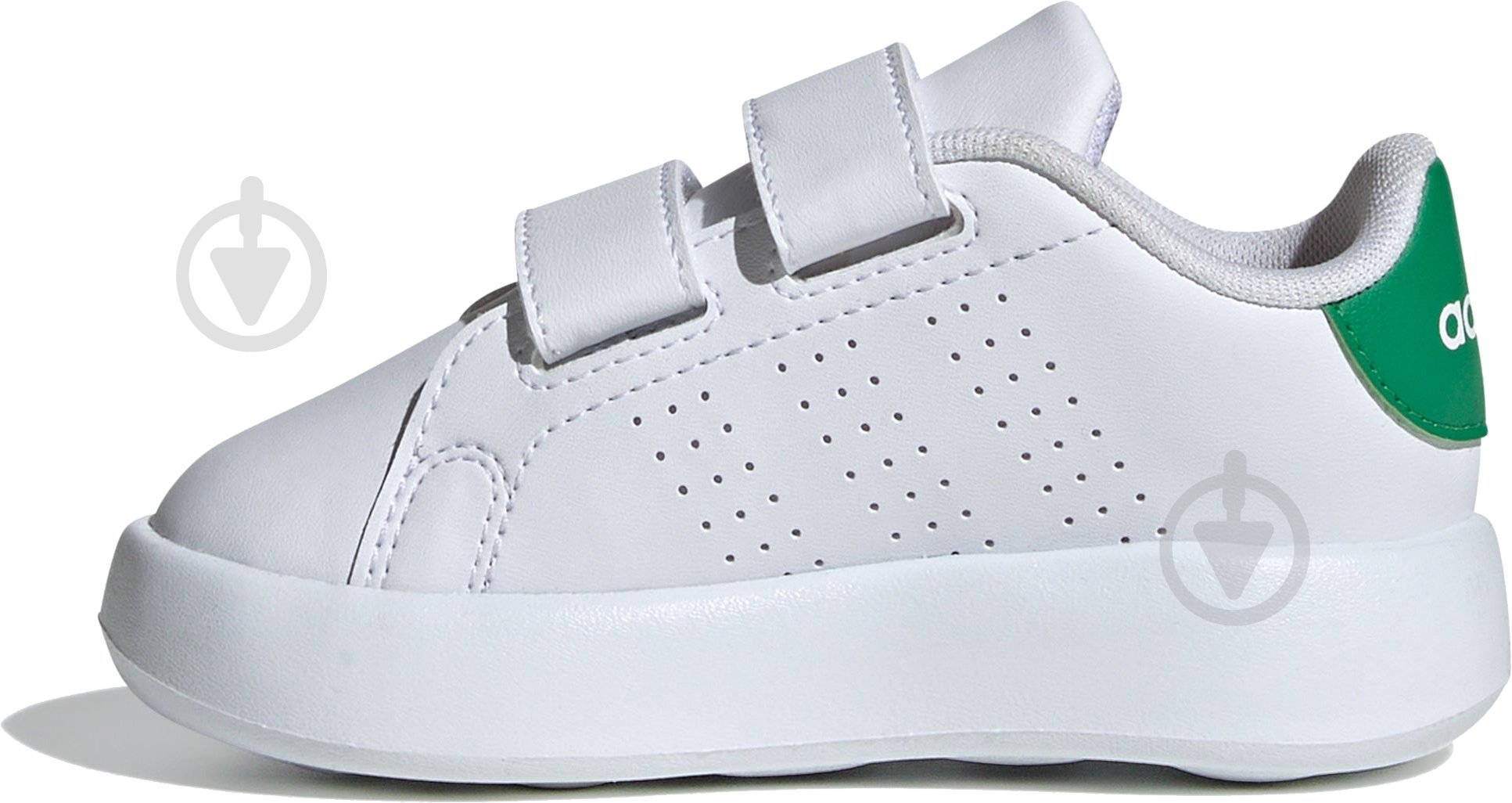 Кросівки дитячі демісезонні Adidas ADVANTAGE CF I ID5286 р.26 білі - фото 2