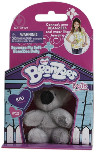 Мягкая игрушка BeanZees Коала 5 см разноцветный 31121 - фото 1