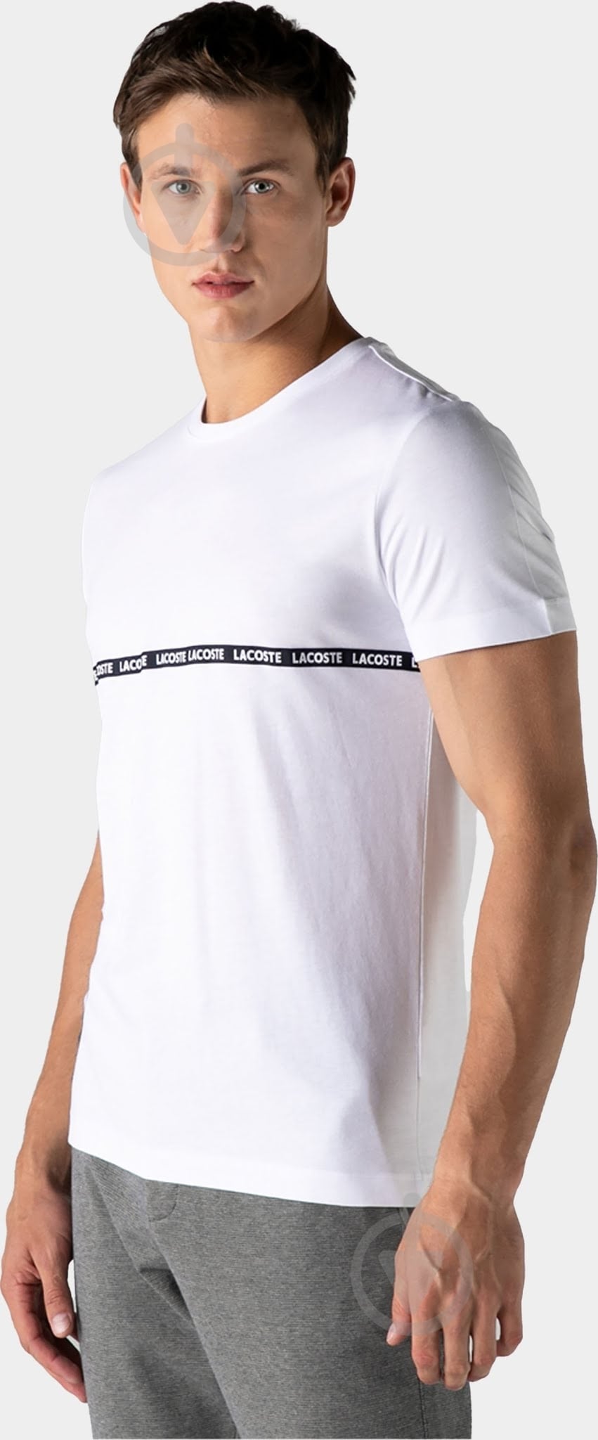 Футболка Lacoste TH2216-16B р.р.2 белый - фото 4