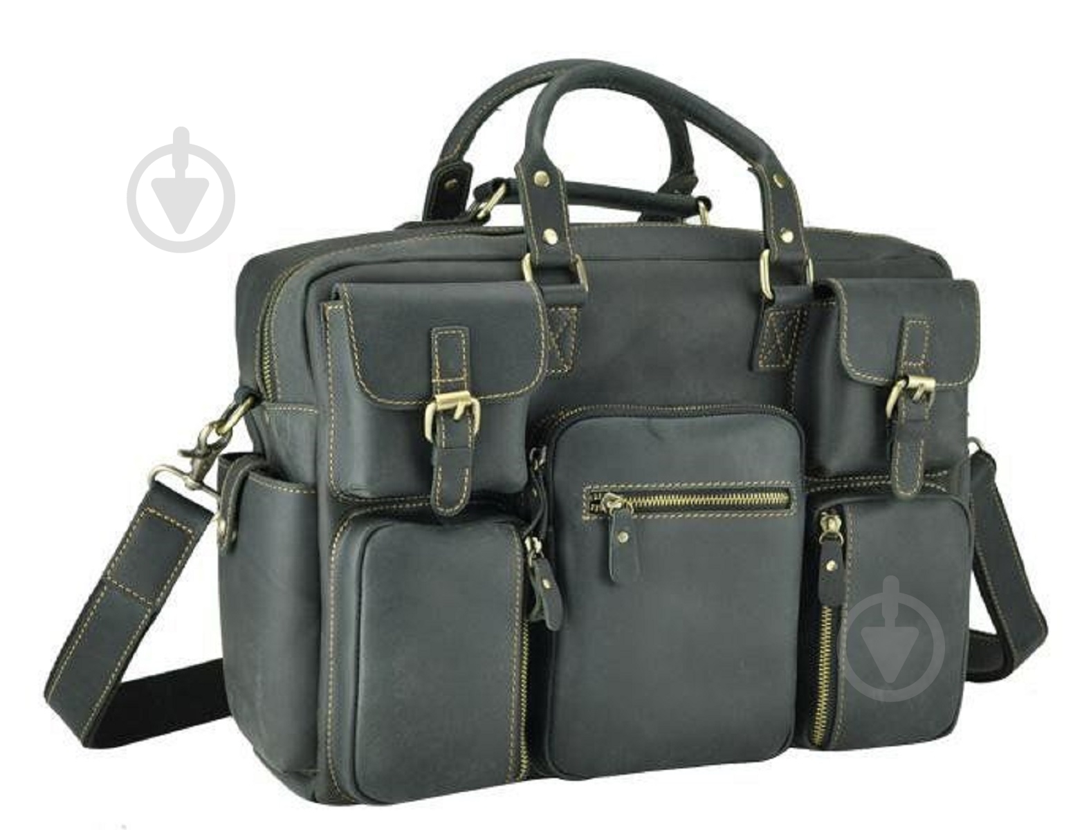 Сумка мужская Tiding Bag 7028RA серый - фото 1