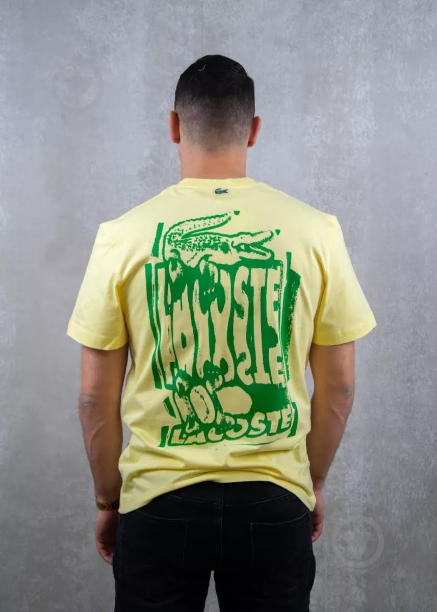 Футболка Lacoste TH0288-GZI р.р.3 желтый - фото 6