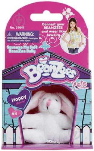 Мягкая игрушка BeanZees Крольченок 5 см разноцветный 31041 - фото 1