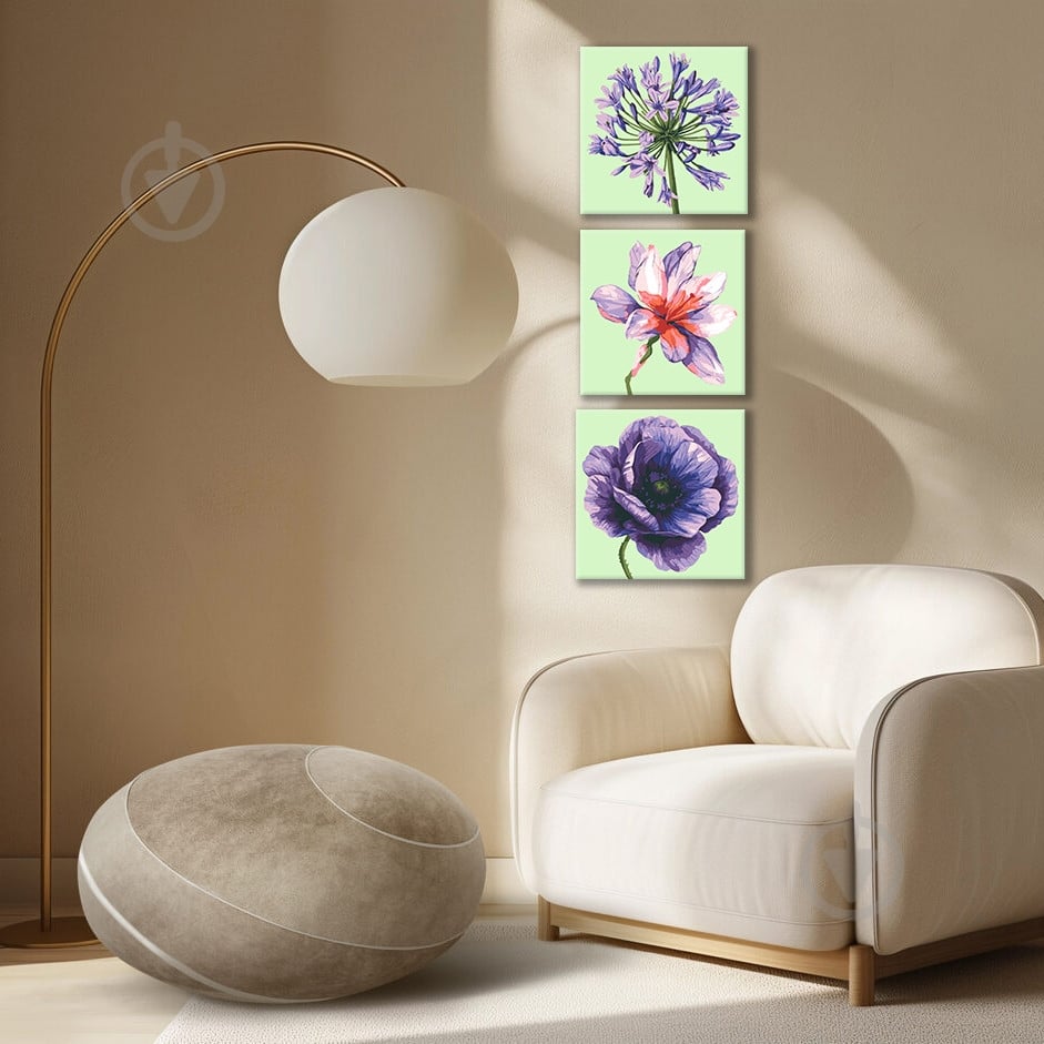 Набор для творчества Riviera Blanca Лиловые лепестки 25х25 см RB-1149 - фото 1 Набор для творчества Riviera Blanca Лиловые лепестки 25х25 см RB-1149 - фото 1