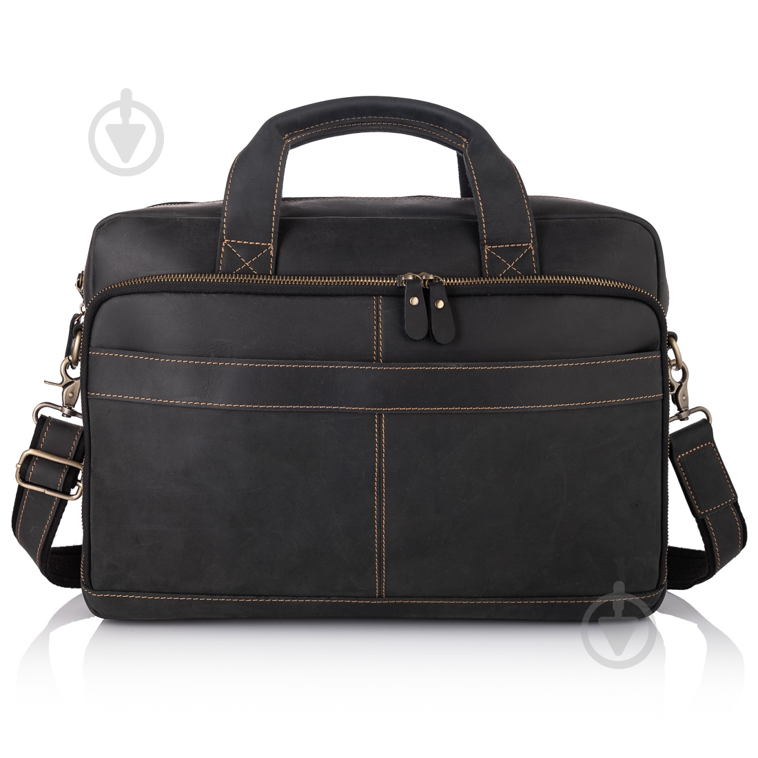 Сумка мужская для ноутбука Tiding Bag t0033A черный - фото 2 Сумка мужская для ноутбука Tiding Bag t0033A черный - фото 2
