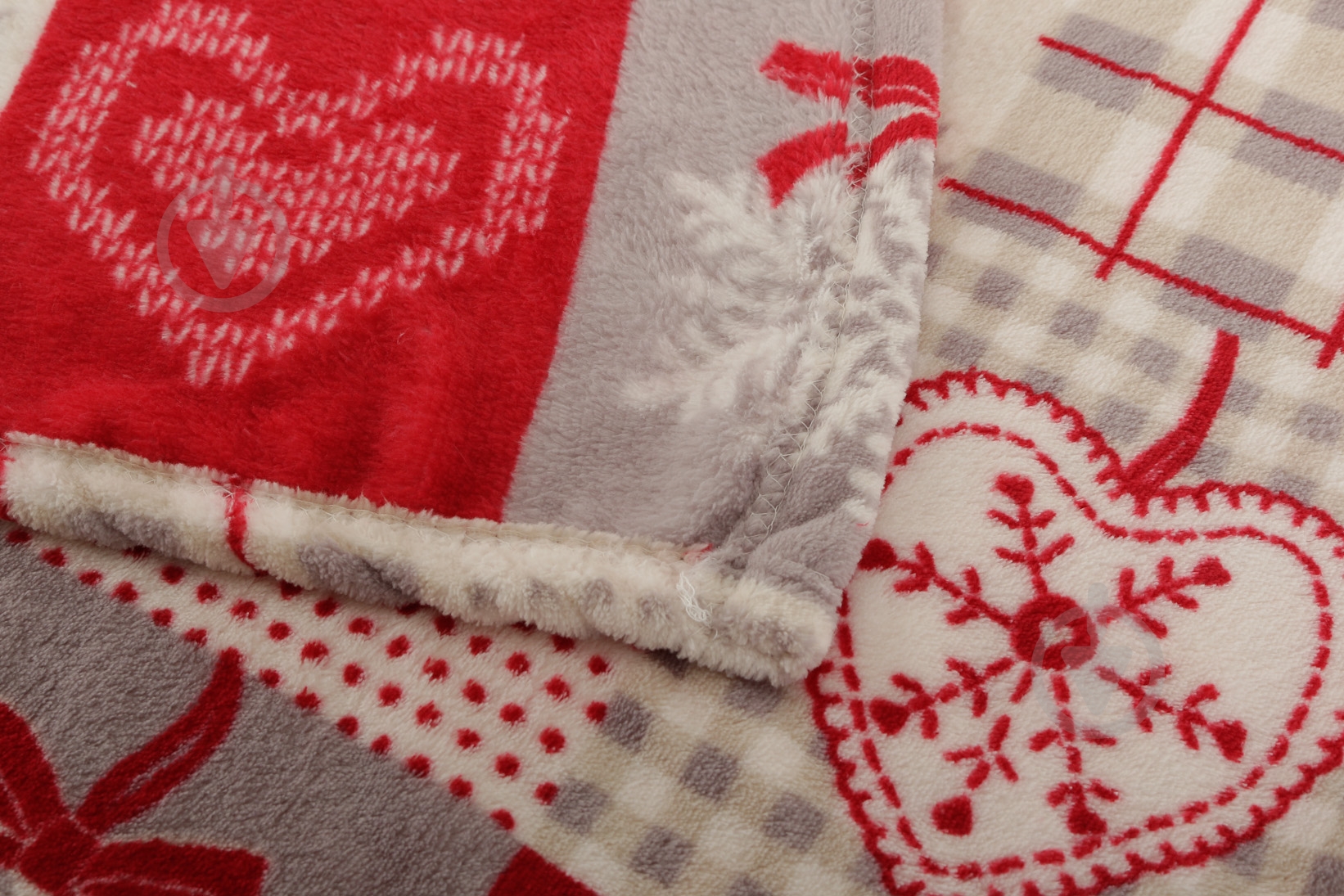 Плед Basic NY Deer 150x190 см бежевий із малюнком La Nuit - фото 5